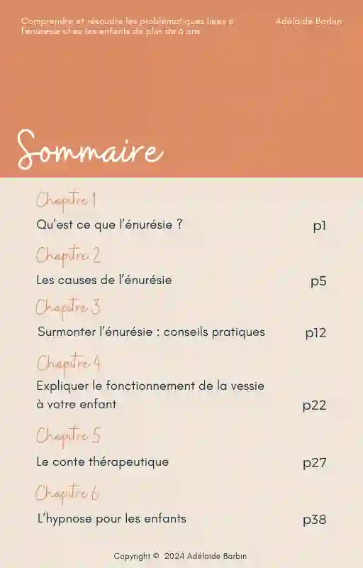 Pack Thérapeutique Enurésie ( pipi au lit ) – Image 2