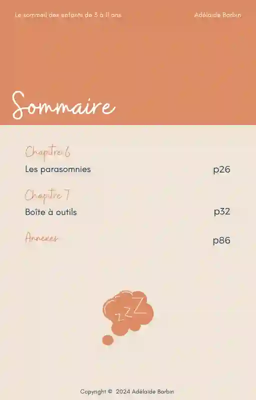 Pack Thérapeutique Le sommeil des enfants de 3 à 11 ans – Image 3