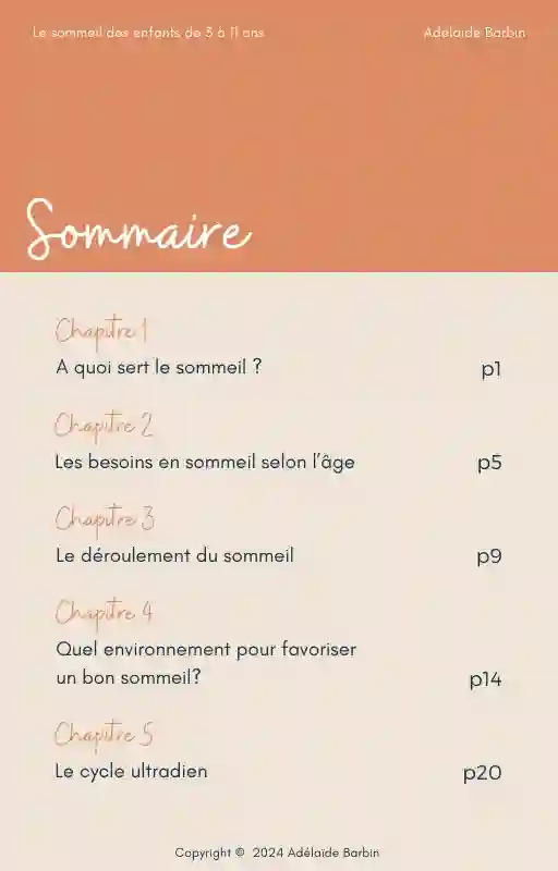 Pack Thérapeutique Le sommeil des enfants de 3 à 11 ans – Image 2
