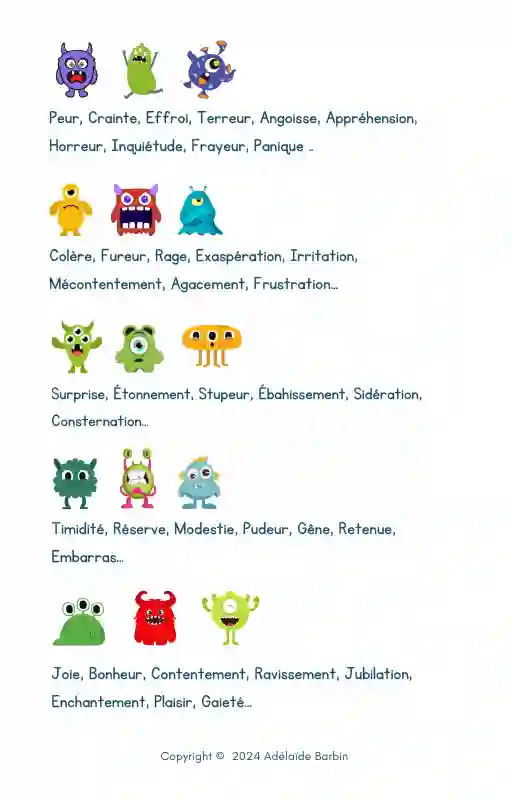Pack Thérapeutique La régulation des émotions des enfants de 7 à 11 ans – Image 10